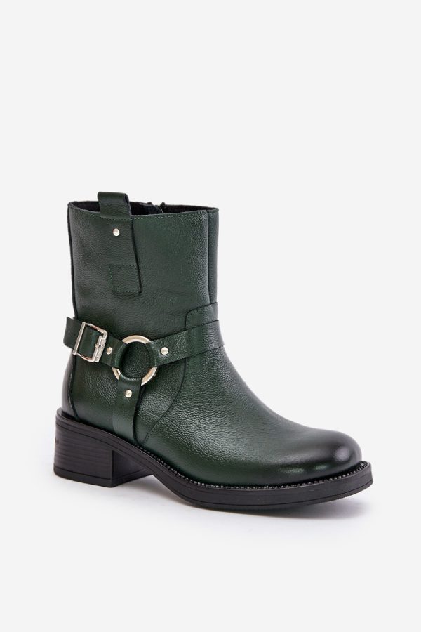 green Boots model 202818 Step in style