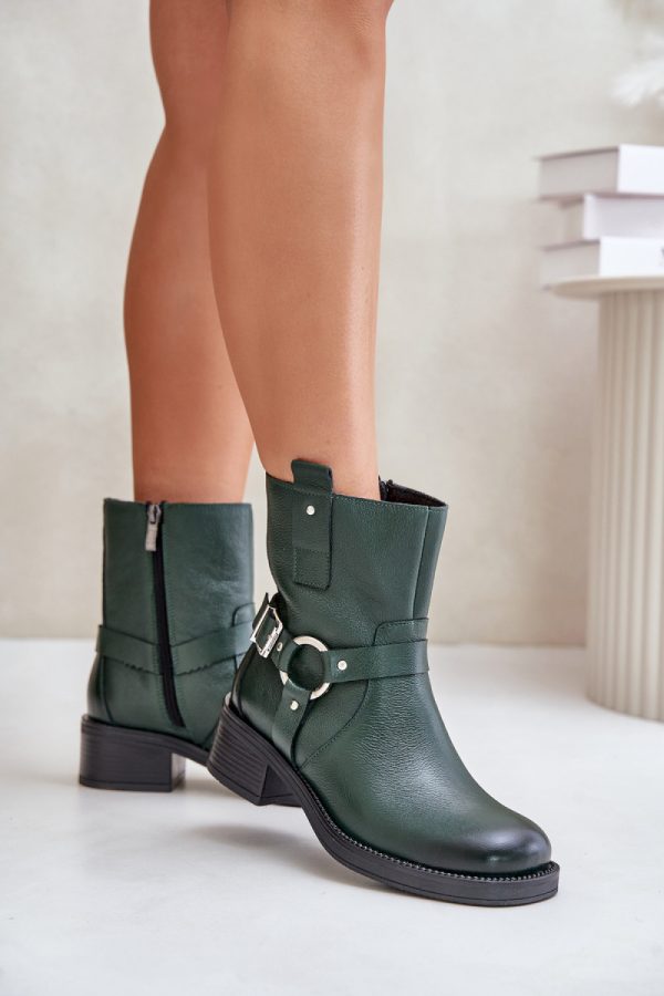green Boots model 202818 Step in style