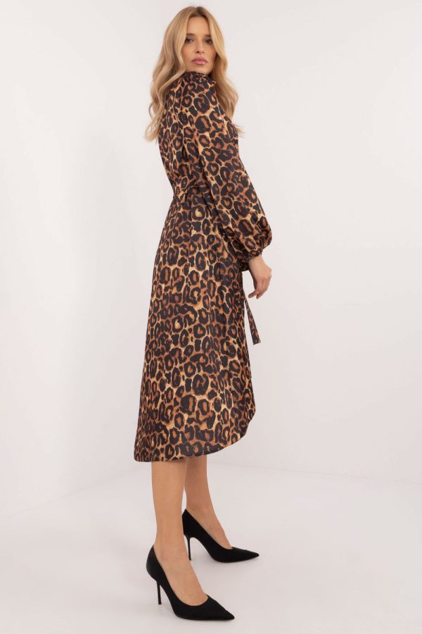 brown Daydress model 202931 Lakerta