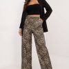 1047408 Beige Women Trousers in Pants, Trousers, Shorts with Spandex and Polyester