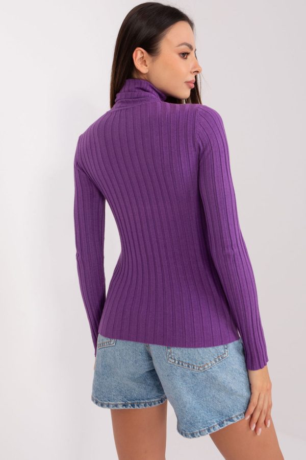 Violet Turtleneck in Sweaters, Pullovers, Jumpers, Turtlenecks, Boleros, Shrugs with Nylon, Polyester and Viscose