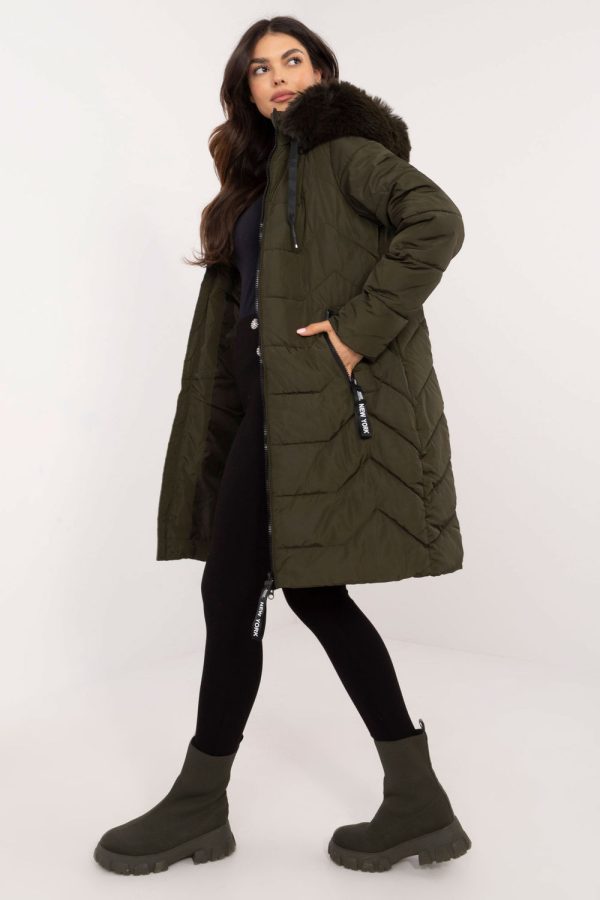 Green Jacket in Women`s Coats, Jackets with Polyester