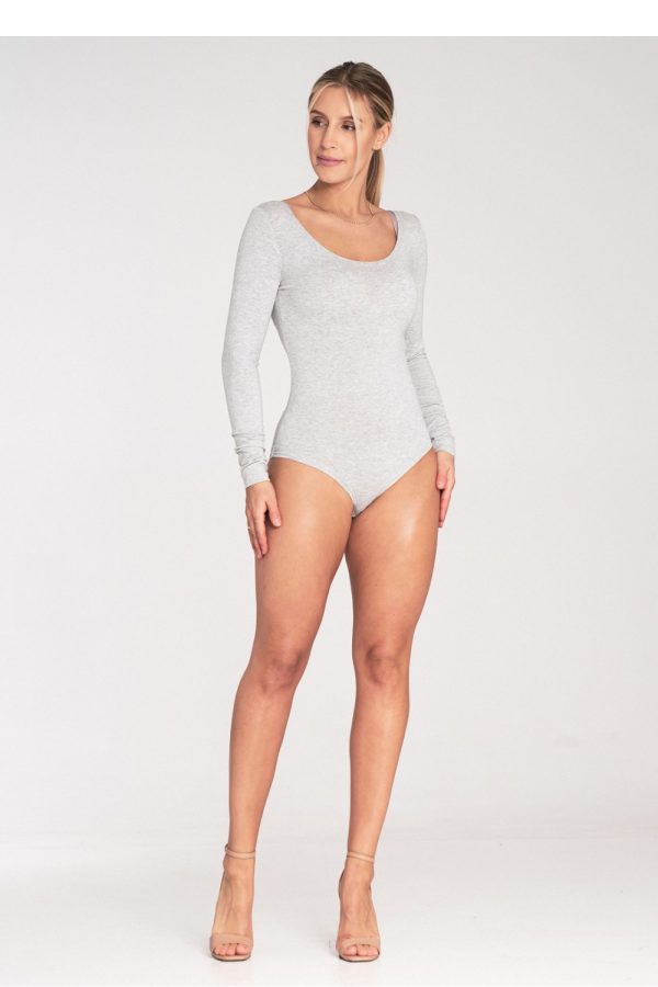 Grey Shapewear Body in Shapewear Bodies For Women with Spandex and Viscose