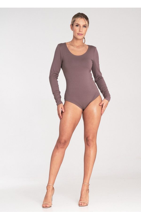 Brown Shapewear Body in Shapewear Bodies For Women with Spandex and Viscose