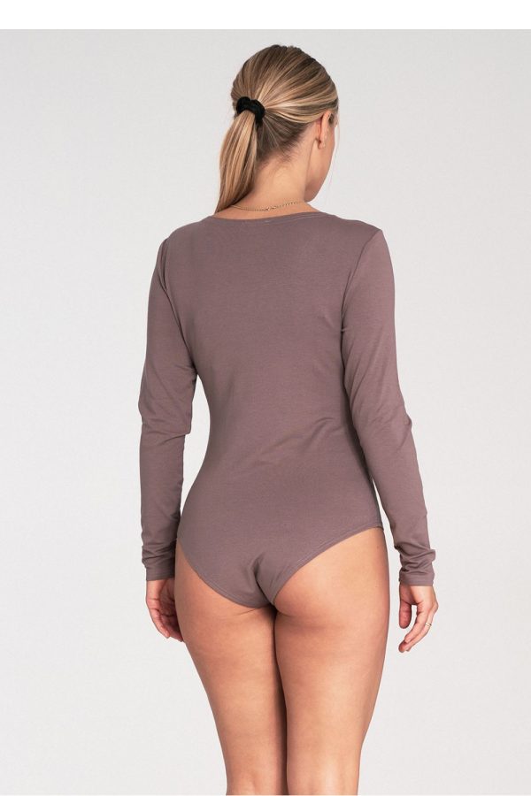 Brown Shapewear Body in Shapewear Bodies For Women with Spandex and Viscose