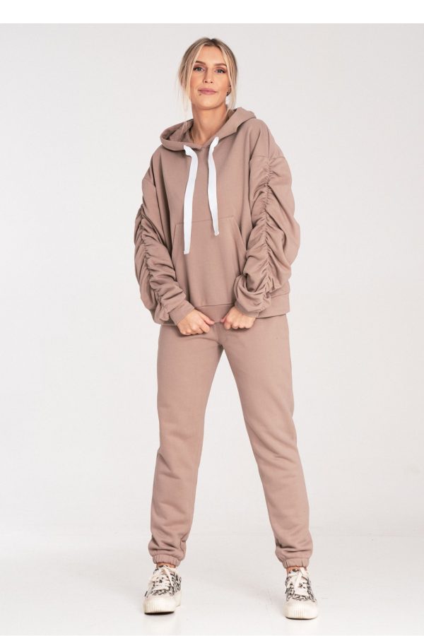 beige Tracksuit trousers model 203127 Figl