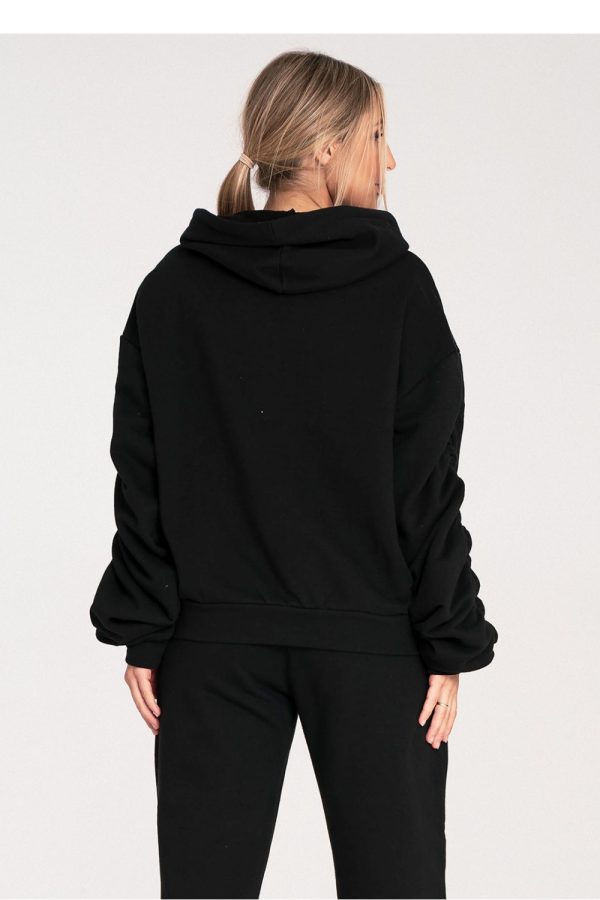 black Sweatshirt model 203130 Figl