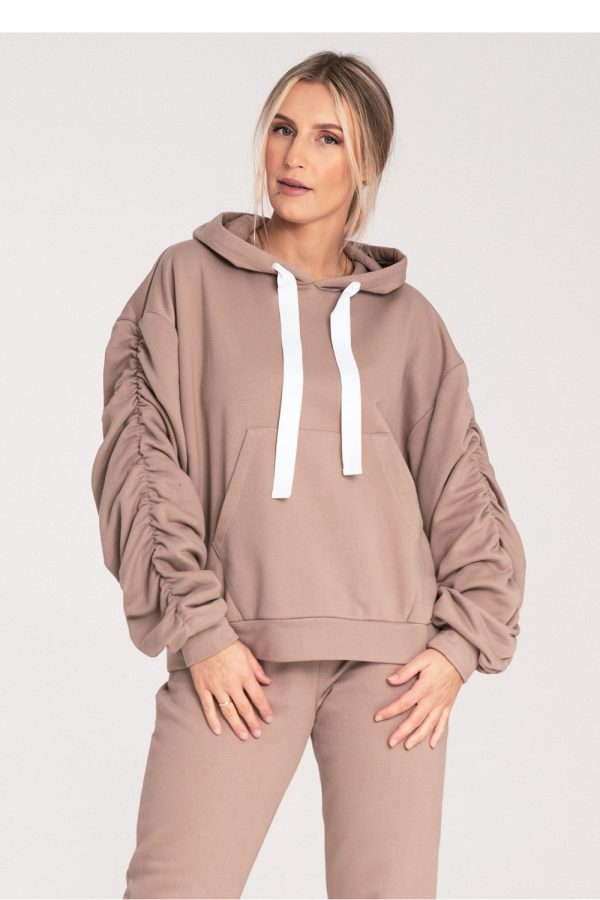 beige Sweatshirt model 203132 Figl