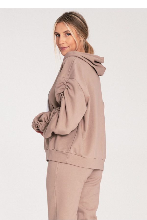 beige Sweatshirt model 203132 Figl