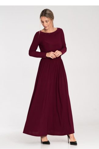 red Daydress model 203137 Figl