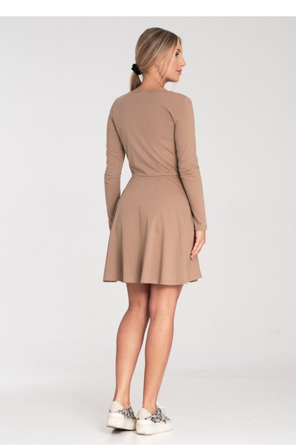 beige Daydress model 203142 Figl