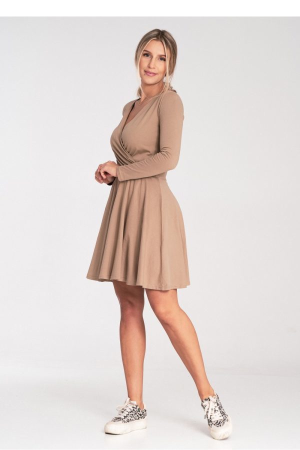 beige Daydress model 203142 Figl