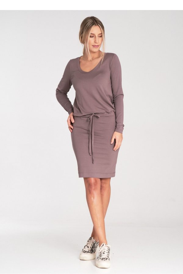 brown Daydress model 203144 Figl