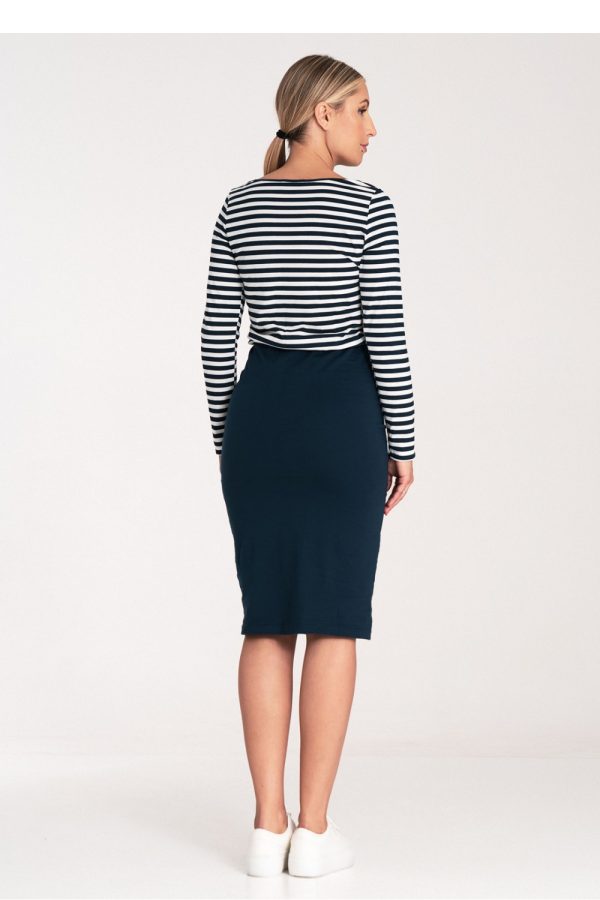 navy blue Daydress model 203149 Figl