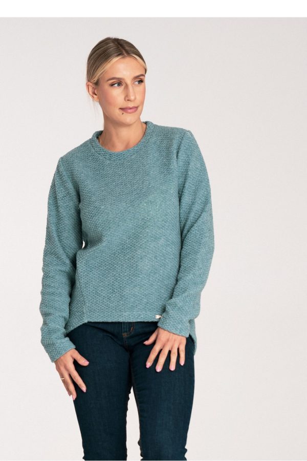 Green Jumper in Sweaters, Pullovers, Jumpers, Turtlenecks, Boleros, Shrugs with Acrylic, Polyester and Wool