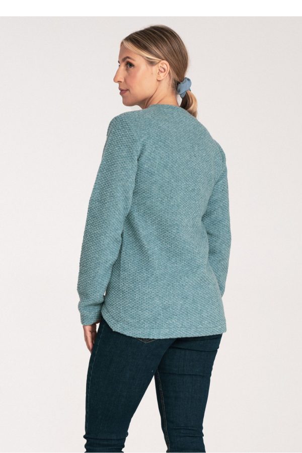 Green Jumper in Sweaters, Pullovers, Jumpers, Turtlenecks, Boleros, Shrugs with Acrylic, Polyester and Wool
