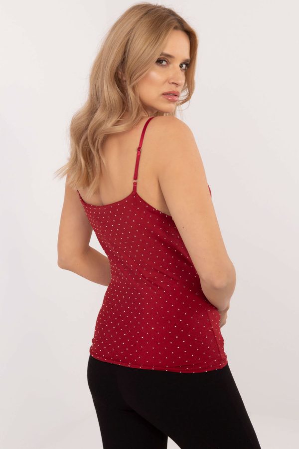 red Top model 203346 Italy Moda