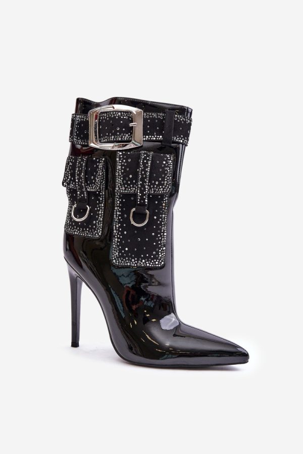 black Heel boots model 203532 Step in style