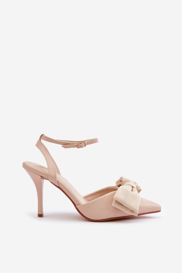 beige High heels model 203541 Step in style