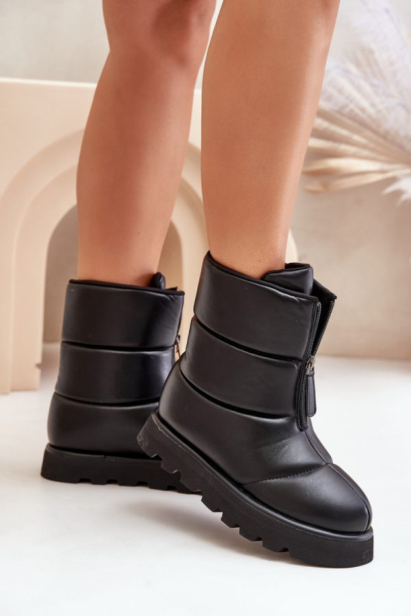 black Snow boots model 203545 Step in style