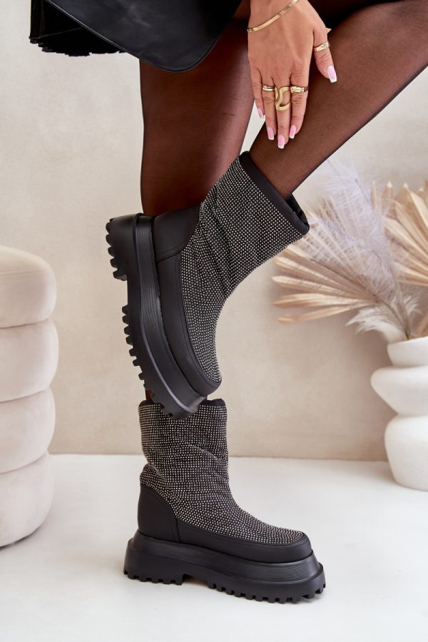 black Snow boots model 203546 Step in style