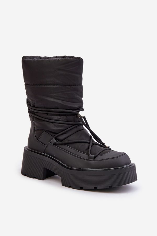 black Snow boots model 203547 Step in style
