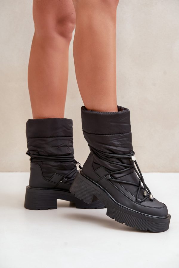 black Snow boots model 203547 Step in style