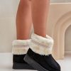 1049329.jpg Black Snow Boots in Women`s Ankle Boots & Booties with Fabric, Warmers, Footbed, Upper Height and Platform Height