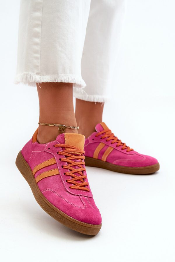 pink Sport Shoes model 203628 Step in style