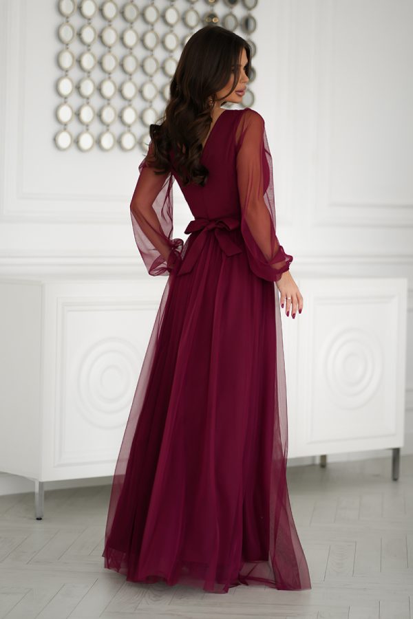 Red Long Dress in Evening Dresses with