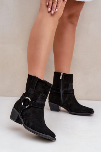 black Heel boots model 203872 Step in style