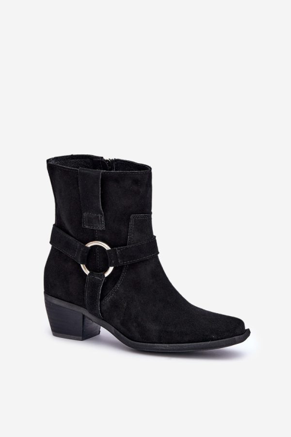 black Heel boots model 203872 Step in style