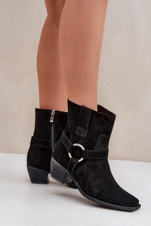 black Heel boots model 203872 Step in style