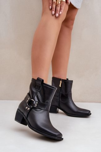 black Heel boots model 203874 Step in style