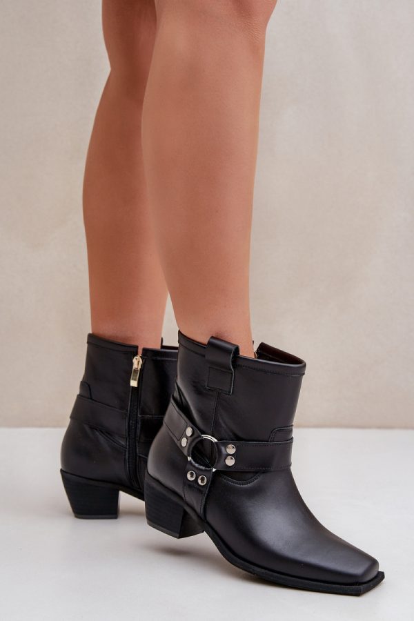black Heel boots model 203874 Step in style