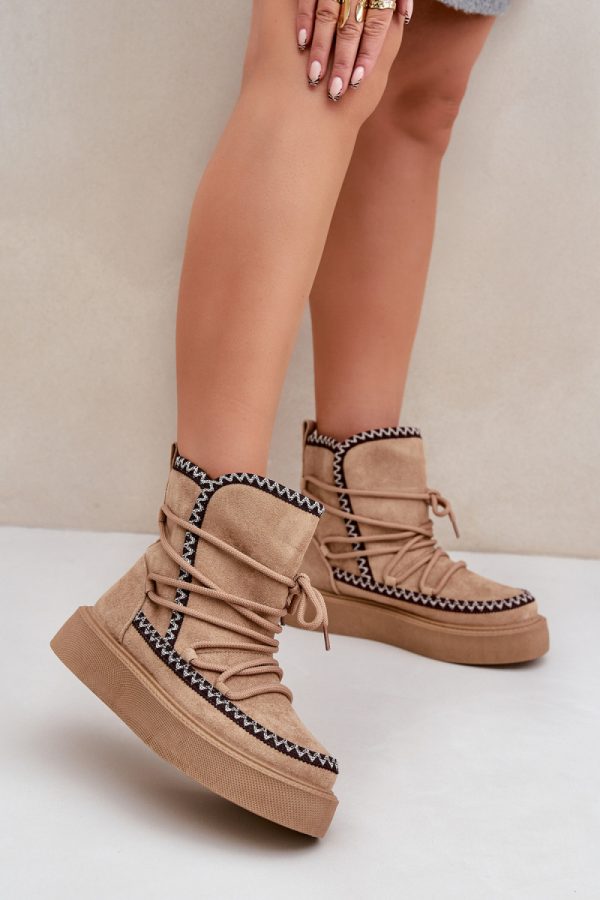 brown Snow boots model 203892 Step in style