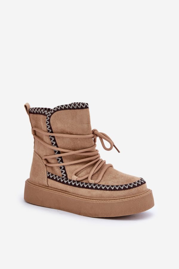 brown Snow boots model 203892 Step in style