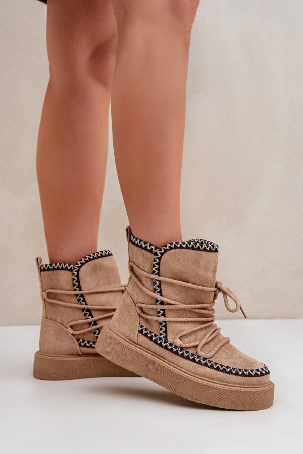 brown Snow boots model 203892 Step in style