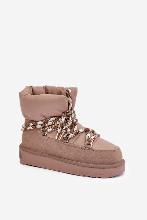 beige Snow boots model 203895 Step in style
