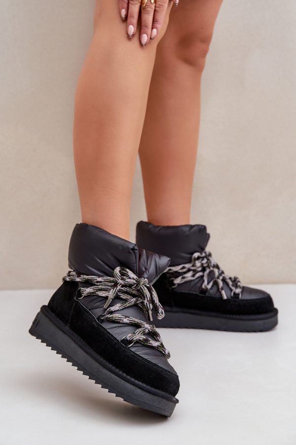 black Snow boots model 203896 Step in style