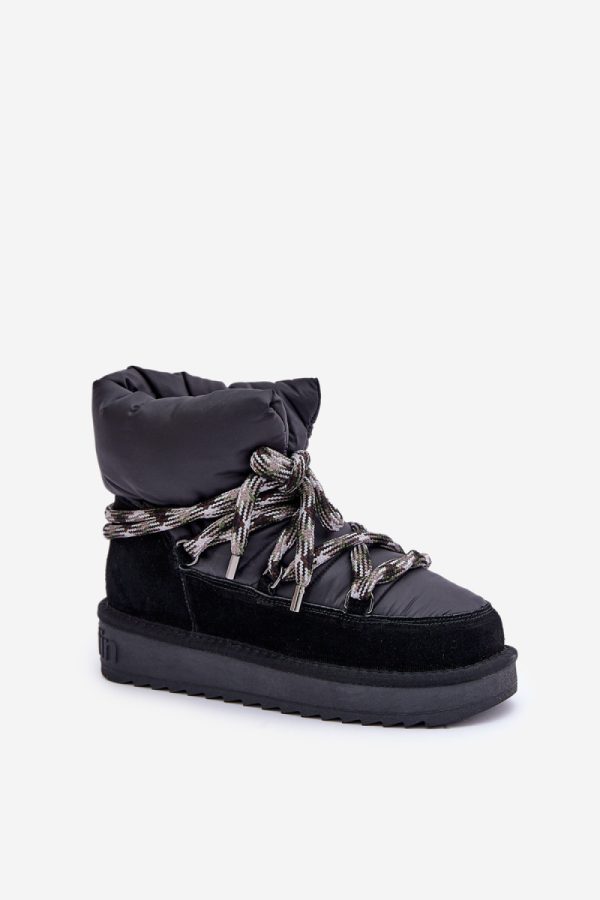 black Snow boots model 203896 Step in style