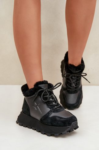 black Sport Shoes model 203917 Step in style