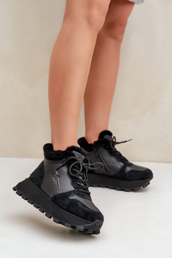 black Sport Shoes model 203917 Step in style