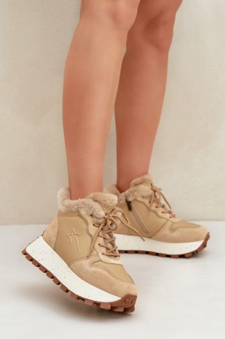 1050425 beige Sport Shoes model 203918 Step in style