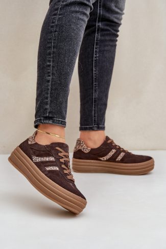 1050437 brown Sport Shoes model 203922 Step in style