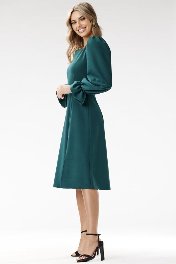 Green Cocktail Dress in Formal Dresses, Cocktail Dresses with Spandex, Polyester and Viscose