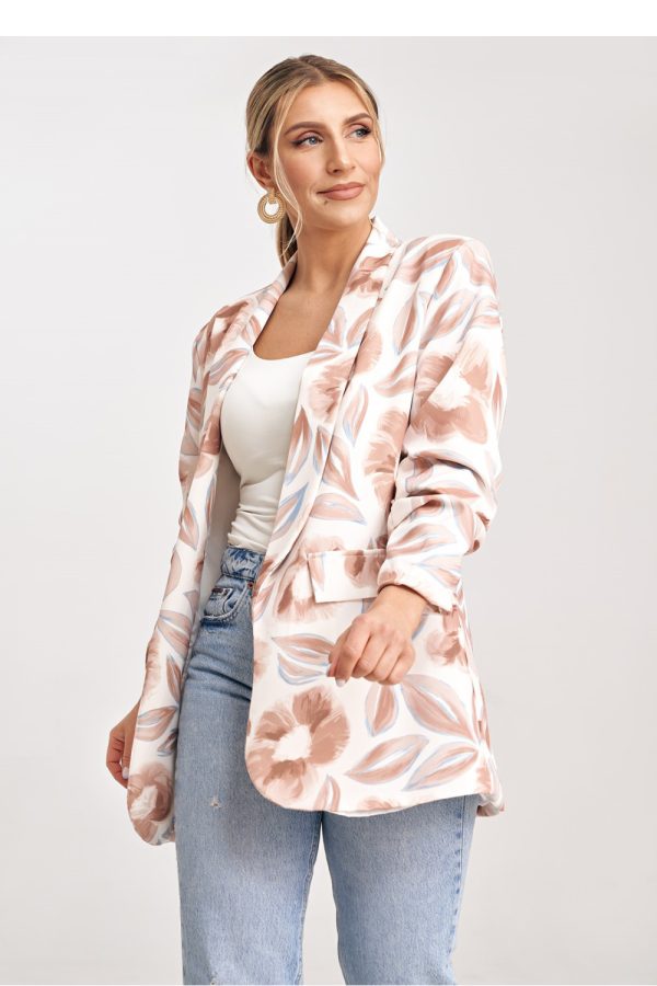 Multicolor Jacket in Jackets, Vests For Women with Polyester