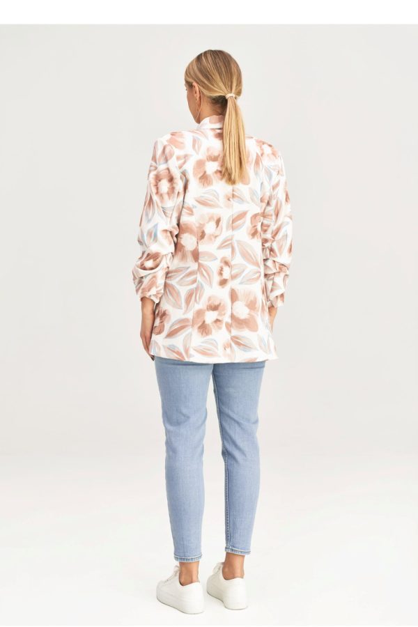 Multicolor Jacket in Jackets, Vests For Women with Polyester