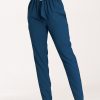 Navy Blue Women Trousers in Pants, Trousers, Shorts with Polyester