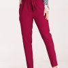Red Women Trousers in Pants, Trousers, Shorts with Polyester